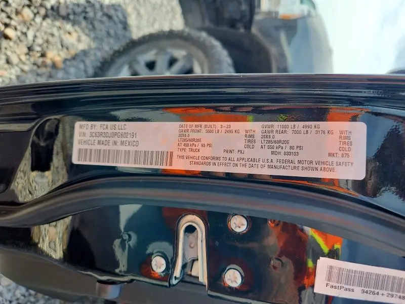 2023 RAM 3500 BIG HORN  