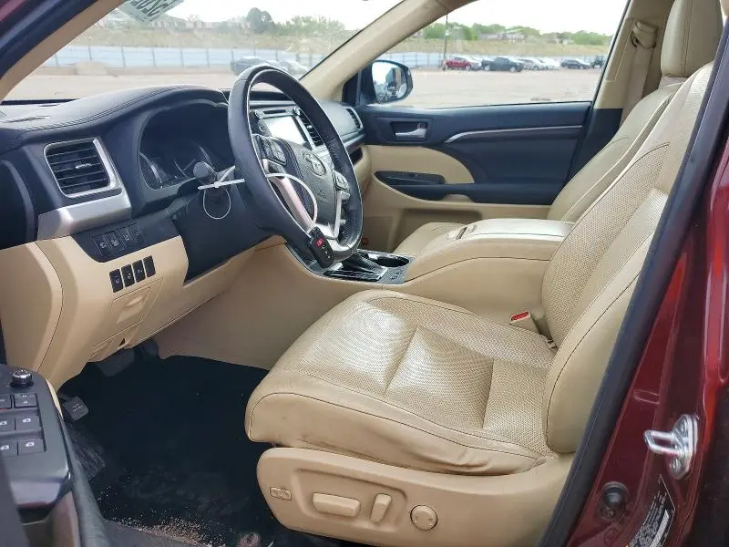 2014 TOYOTA HIGHLANDER LIMITED PLATINUM  