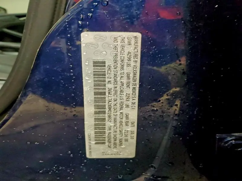 2011 VOLKSWAGEN JETTA TDI  