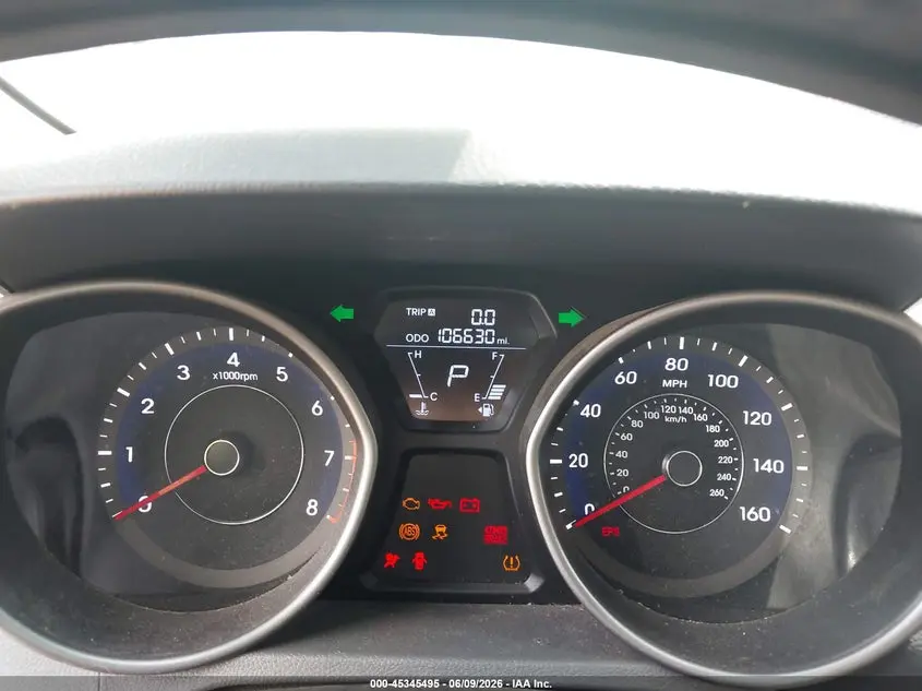 2013 HYUNDAI ELANTRA LIMITED