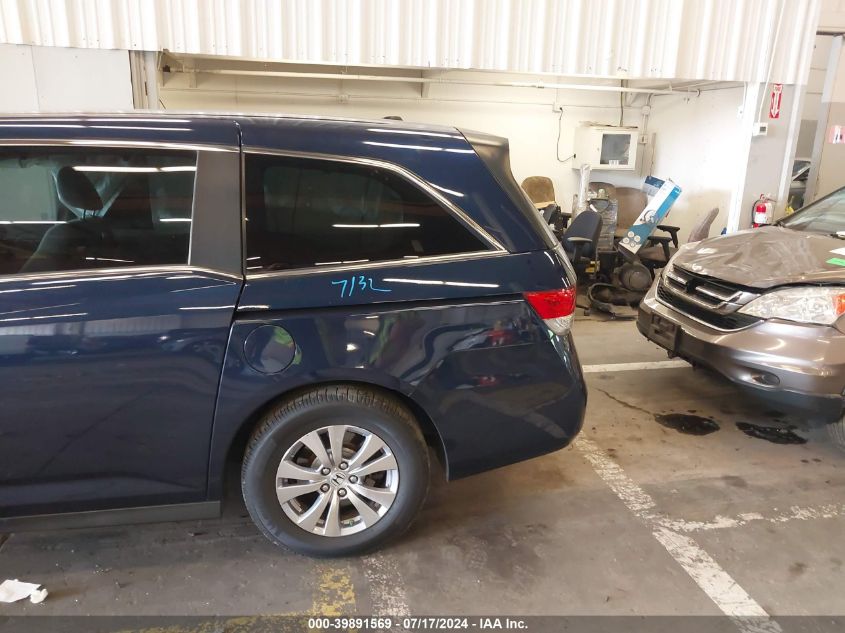 2016 HONDA ODYSSEY SE