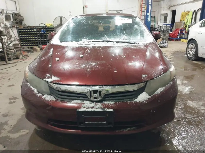 2012 HONDA CIVIC LX