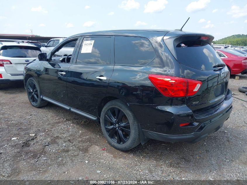 2018 NISSAN PATHFINDER SL