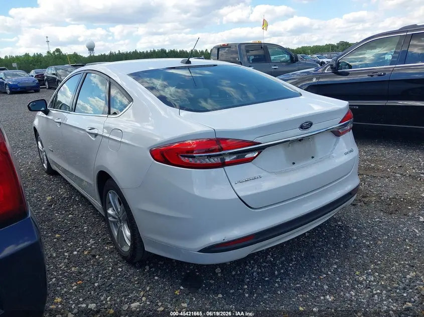 2018 FORD FUSION HYBRID S