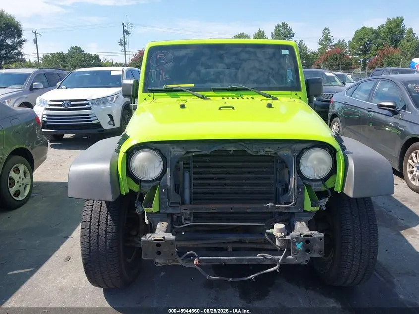 2012 JEEP WRANGLER UNLIMITED SPORT