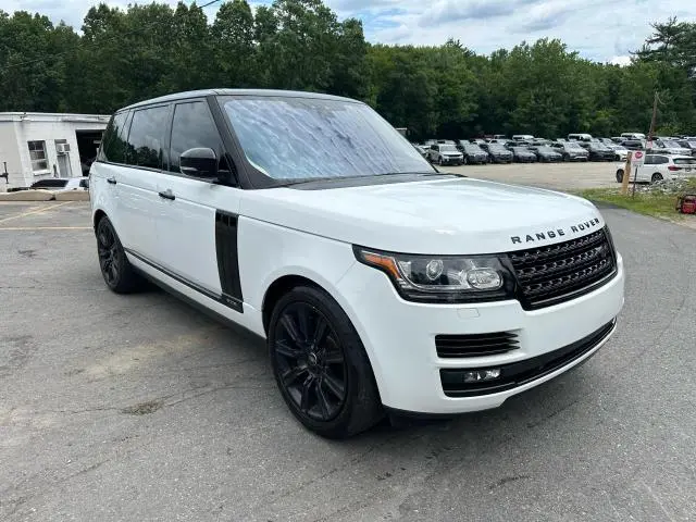2017 LAND ROVER RANGE ROVER SUPERCHARGED  