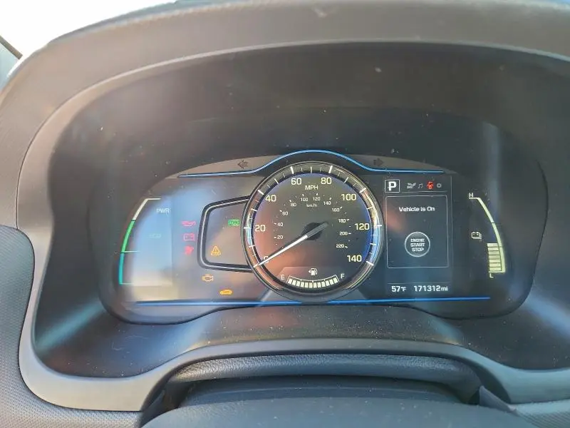 2017 HYUNDAI IONIQ BLUE  