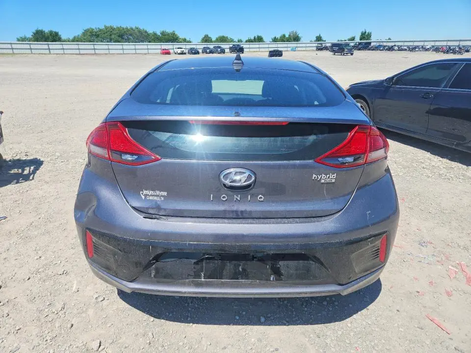 2017 HYUNDAI IONIQ BLUE  