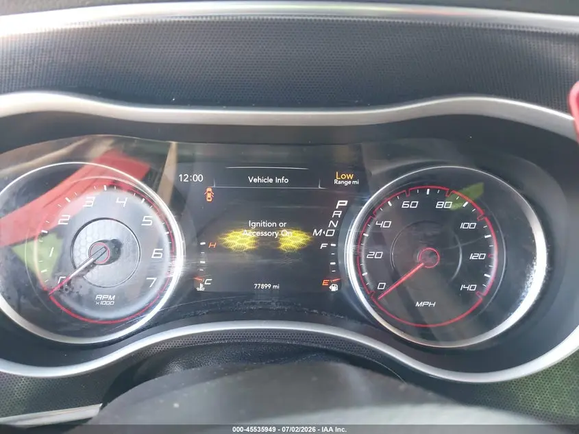 2016 DODGE CHARGER SXT