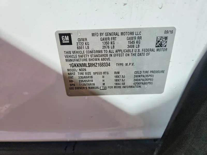 2017 GMC ACADIA SLT-1  