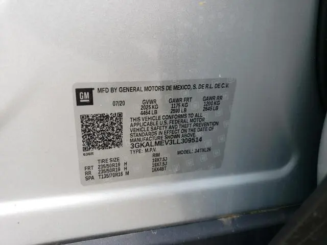 2020 GMC TERRAIN SLE  