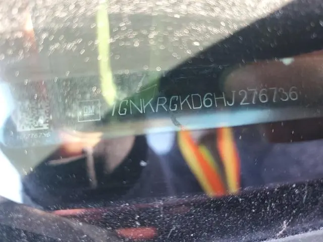 2017 CHEVROLET TRAVERSE LT  