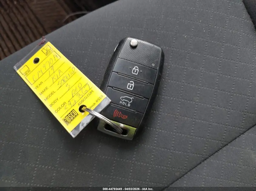 2019 KIA SORENTO 3.3L S