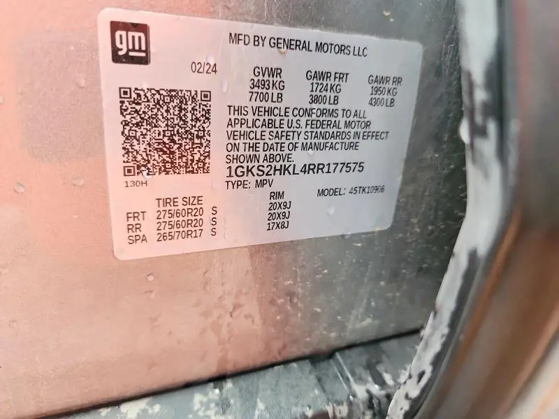 2024 GMC YUKON XL K1500 AT4  