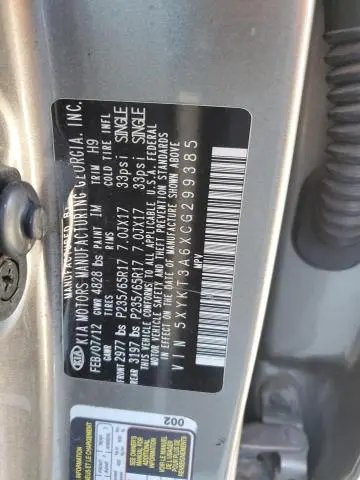 2012 KIA SORENTO BASE  