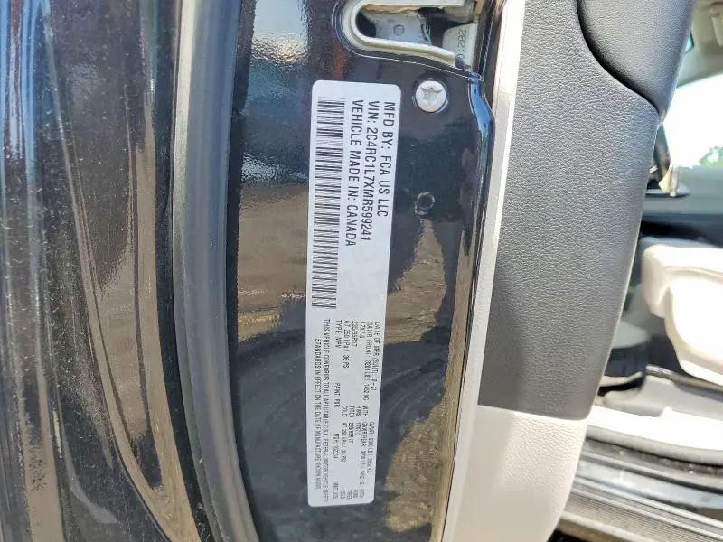 2021 CHRYSLER PACIFICA HYBRID TOURING L  