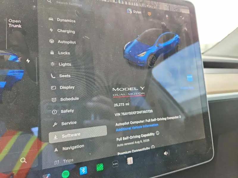 2022 TESLA MODEL Y   