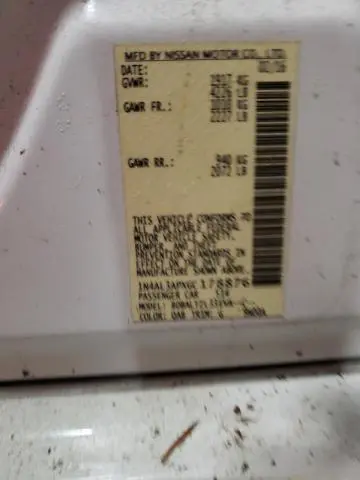 2016 NISSAN ALTIMA 2.5  