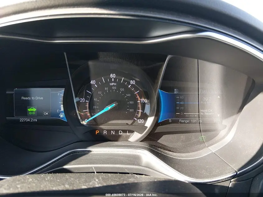2018 FORD FUSION HYBRID S