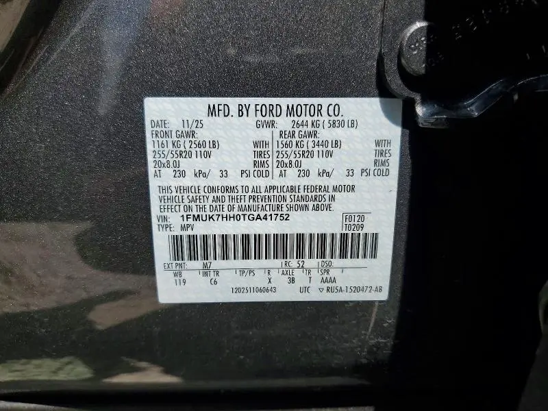 2026 FORD EXPLORER PLATINUM  