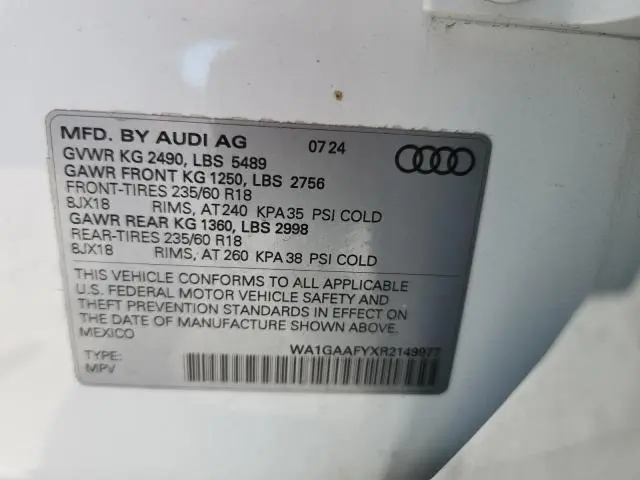 2024 AUDI Q5 PREMIUM 45  