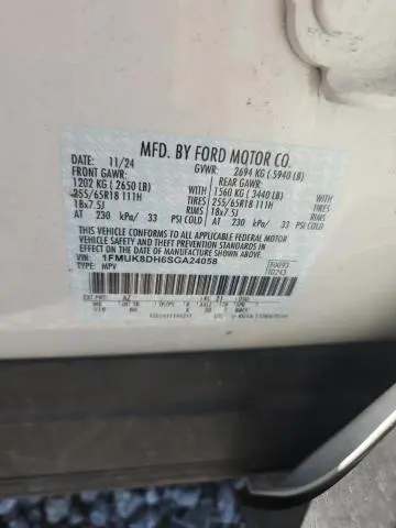 2025 FORD EXPLORER ACTIVE  