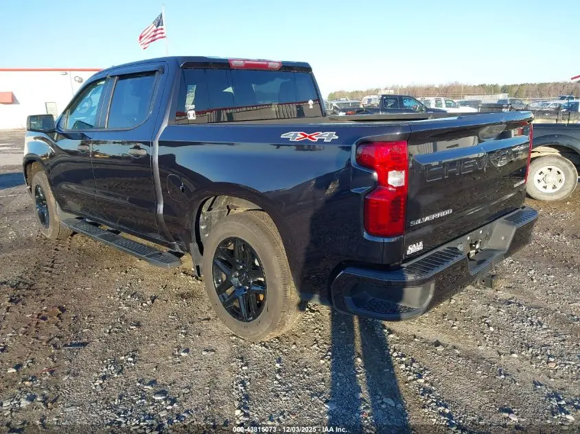 2022 CHEVROLET SILVERADO 1500 4WD  SHORT BED CUSTOM