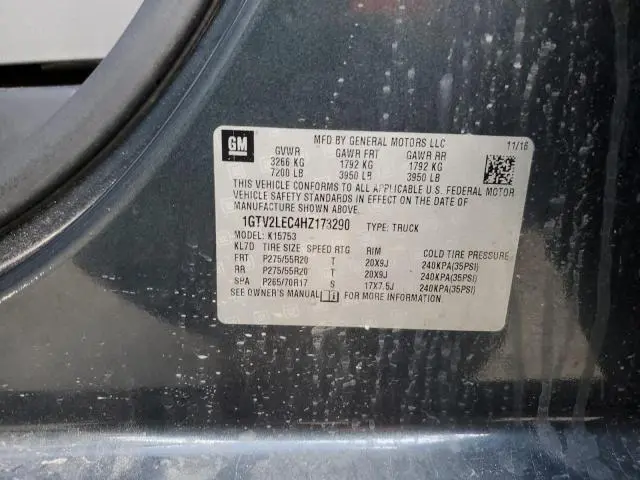 2017 GMC SIERRA K1500  