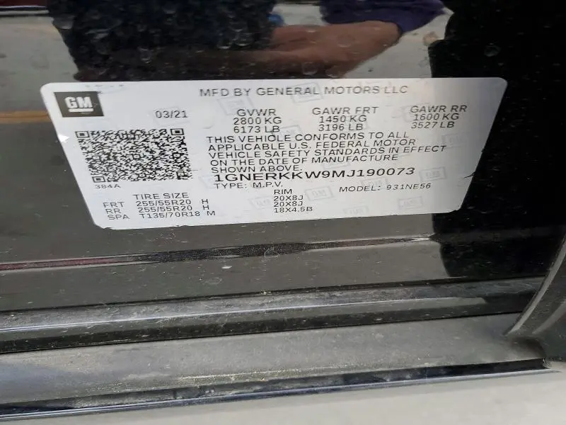 2021 CHEVROLET TRAVERSE PREMIER  