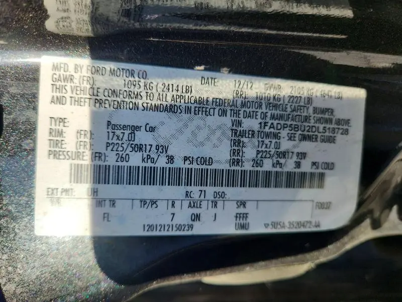 2013 FORD C-MAX SEL  