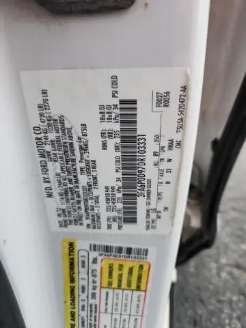 2013 FORD FUSION TITANIUM  