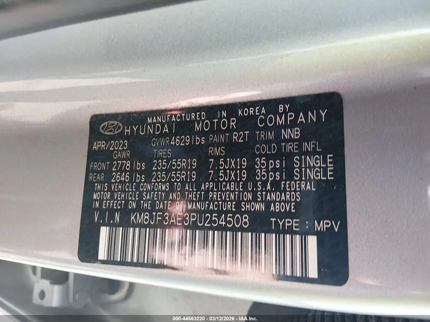 2023 HYUNDAI TUCSON XRT