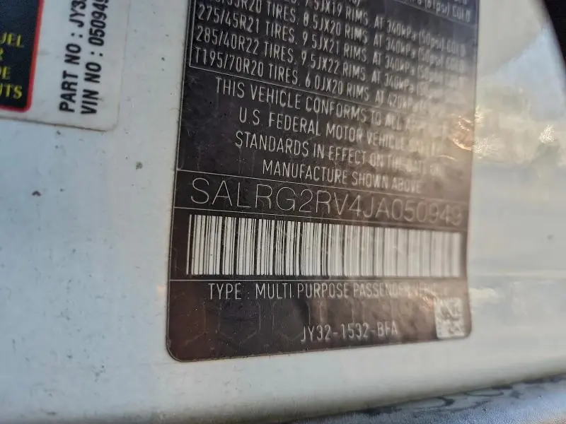 2018 LAND ROVER DISCOVERY SE  