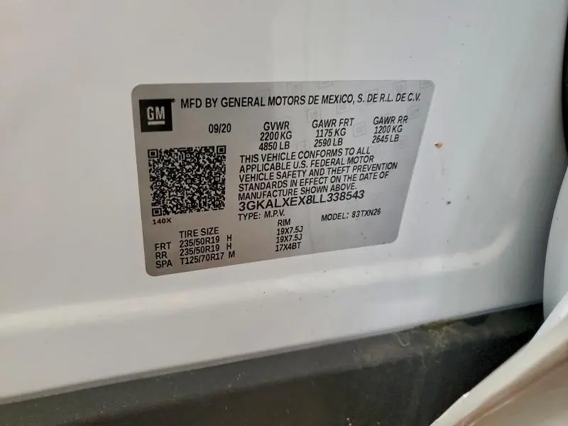 2020 GMC TERRAIN DENALI  