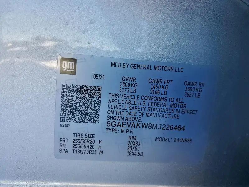 2021 BUICK ENCLAVE ESSENCE  