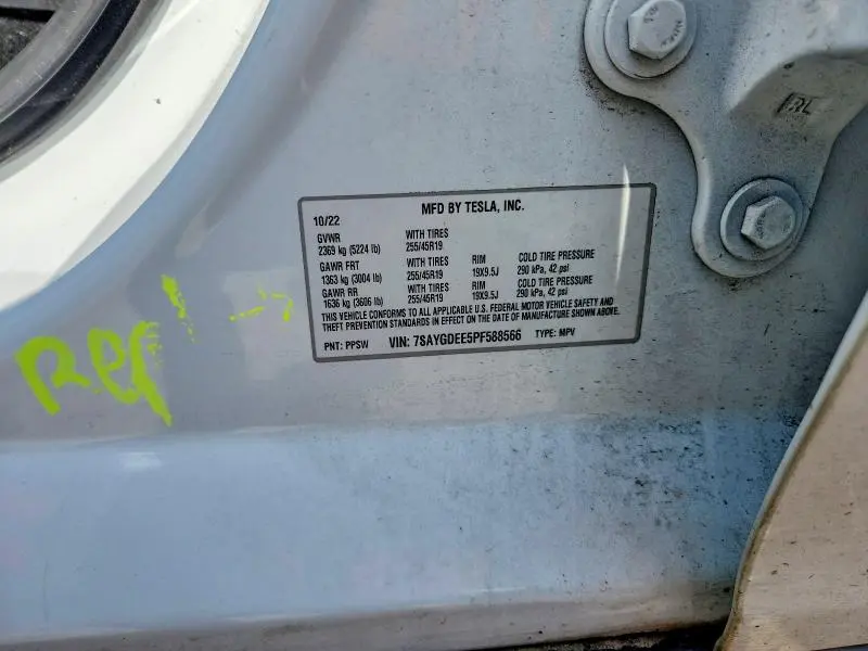 2023 TESLA MODEL Y   