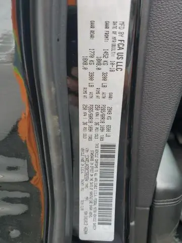 2019 DODGE DURANGO SXT  