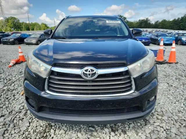 2016 TOYOTA HIGHLANDER XLE  