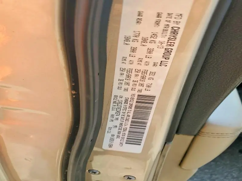 2014 DODGE DURANGO LIMITED  