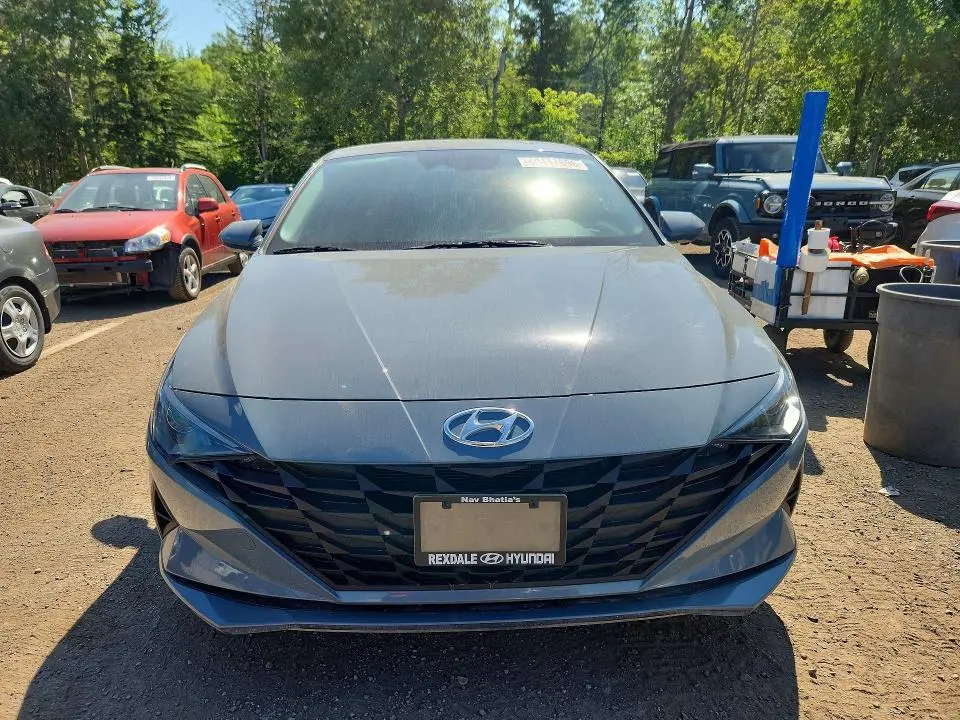 2022 HYUNDAI ELANTRA BLUE  