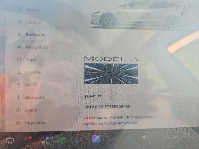 2025 TESLA MODEL 3   