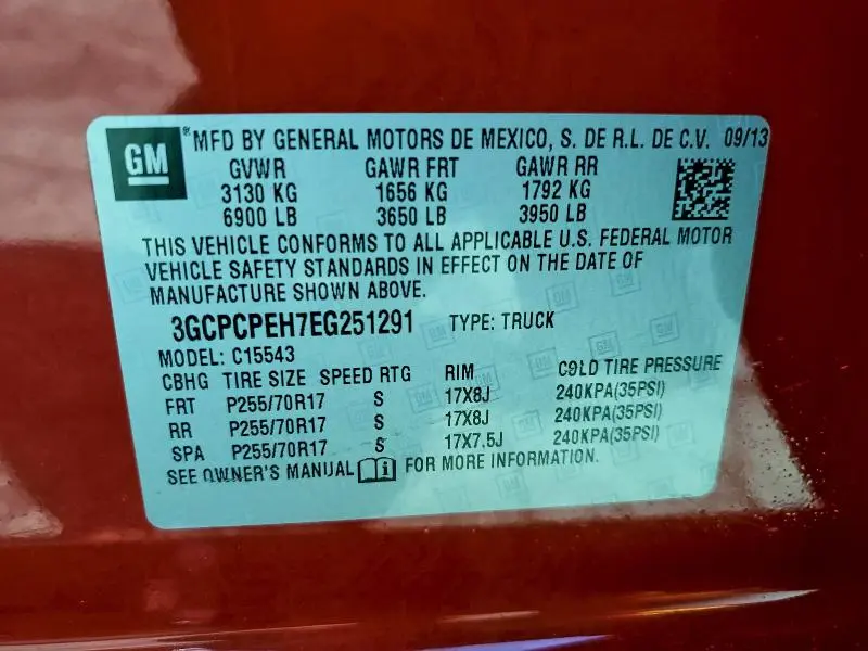 2014 CHEVROLET SILVERADO C1500  