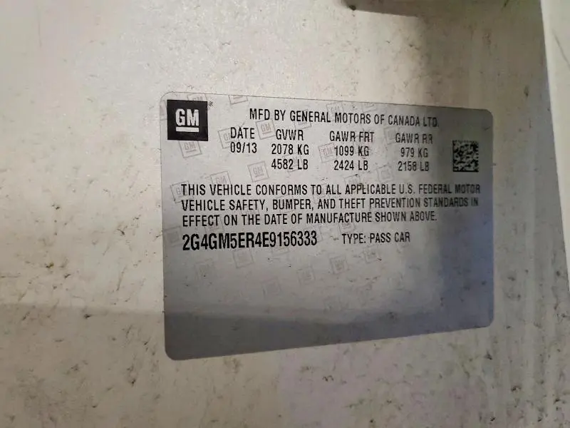 2014 BUICK REGAL PREMIUM  