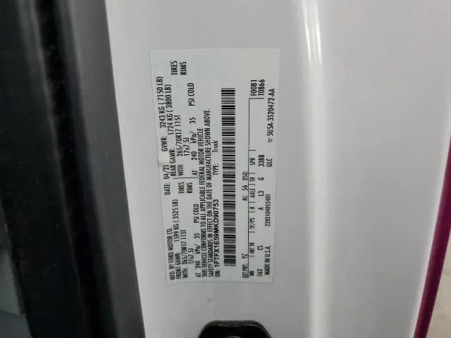 2021 FORD F150 SUPER CAB  