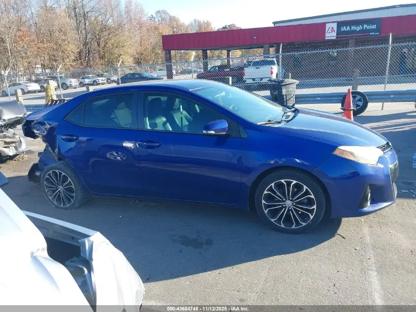 2015 TOYOTA COROLLA S PLUS