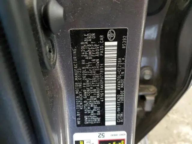 2023 TOYOTA CAMRY SE NIGHT SHADE  