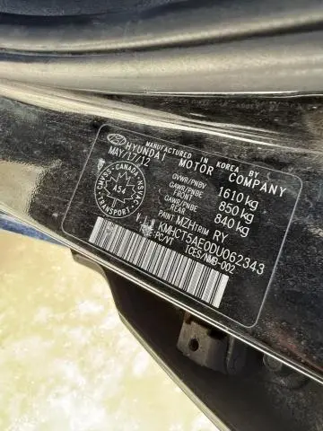 2013 HYUNDAI ACCENT GLS  