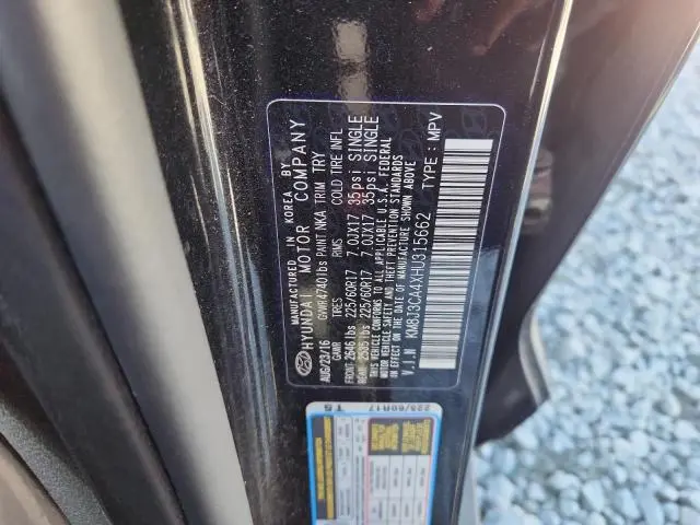 2017 HYUNDAI TUCSON LIMITED  