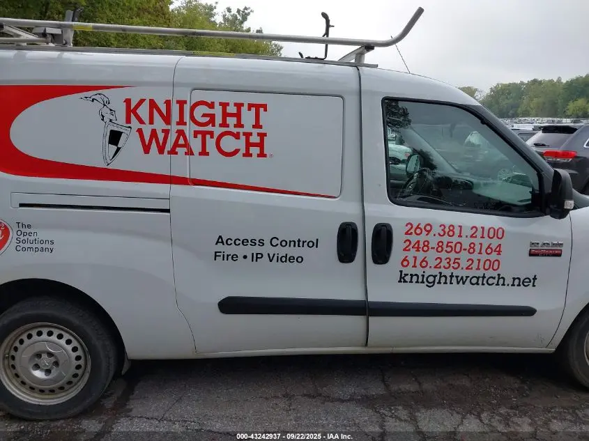 2019 RAM PROMASTER CITY TRADESMAN