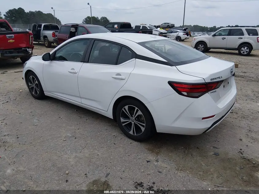 2022 NISSAN SENTRA SV XTRONIC CVT